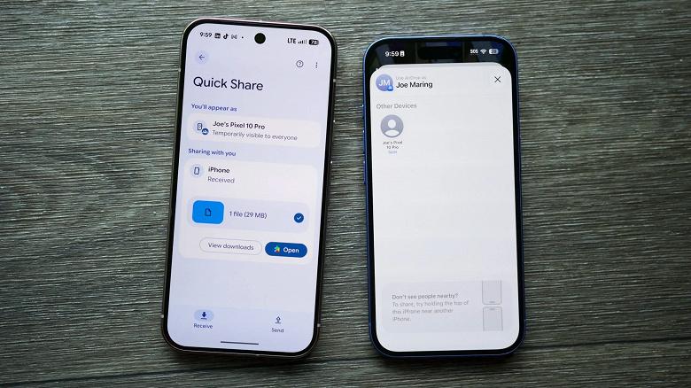 Не только Google Pixel: обмен данными с iPhone через AirDrop станет доступен на большем количестве устройств