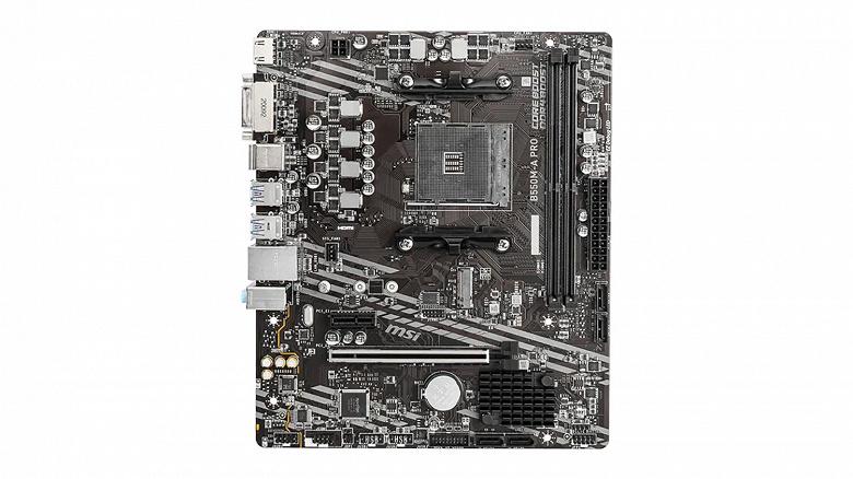 AM4 отказывается умирать: MSI выпустила дешевые материнские платы Pro B550M-B и B550M-A Pro (90 и 75 долларов) для старых процессоров AMD