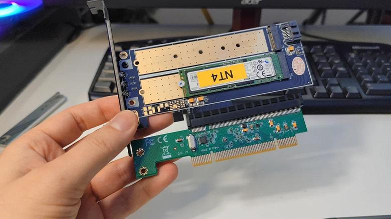 Эксперимент: современный SSD в старом слоте PCI оказался медленнее обычного HDD Эксперимент: современный SSD в старом слоте PCI оказался медленнее обычного HDD