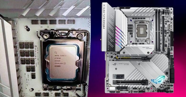 Intel Core 9 273PQE линейки Bartlett Lake-S с одними P-ядрами замечен на стандартной плате Asus