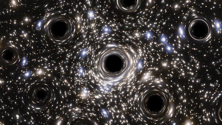 В звёздном потоке Млечного Пути обнаружено около сотни чёрных дыр В звёздном потоке Млечного Пути обнаружено около сотни чёрных дыр