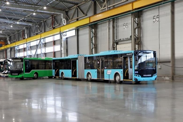 Во Владимире запустили новые 18-метровые «гармошки» Volgabus вместимостью 180 пассажиров Во Владимире запустили новые 18-метровые «гармошки» Volgabus вместимостью 180 пассажиров