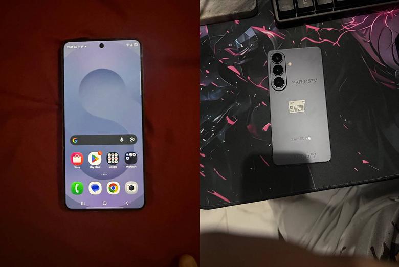Samsung Galaxy S26 впервые показали на реальных снимках с работающим экраном Samsung Galaxy S26 впервые показали на реальных снимках с работающим экраном