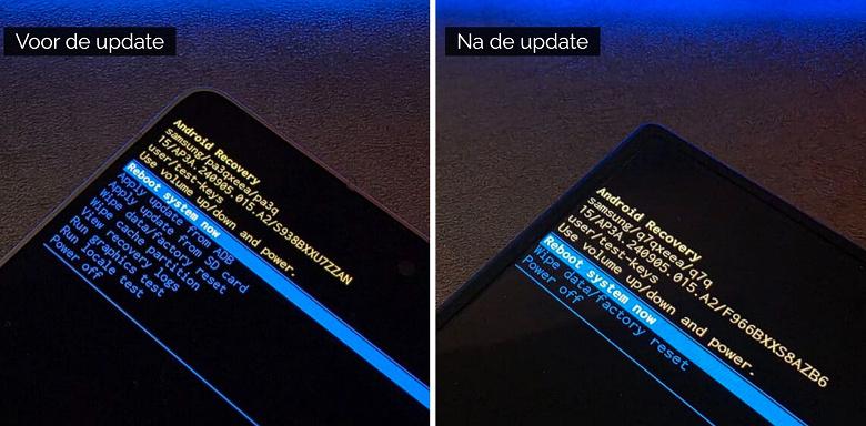 Samsung урезала меню Recovery в февральском патче: теперь доступны только перезагрузка и сброс настроек