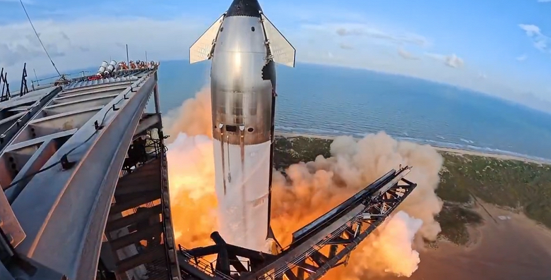 Илон Маск анонсировал на начало апреля первый запуск Starship V3 с новейшими двигателями Raptor V3 Илон Маск анонсировал на начало апреля первый запуск Starship V3 с новейшими двигателями Raptor V3