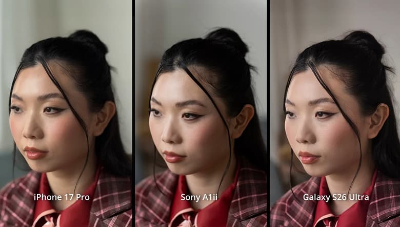 Samsung Galaxy S26 Ultra против Sony A1 II и iPhone 17 Pro: масштабное сравнение камер Samsung Galaxy S26 Ultra против Sony A1 II и iPhone 17 Pro: масштабное сравнение камер