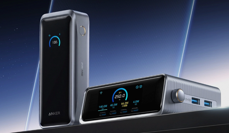 Anker представила сверхмощный портативный аккумулятор на 300 Вт