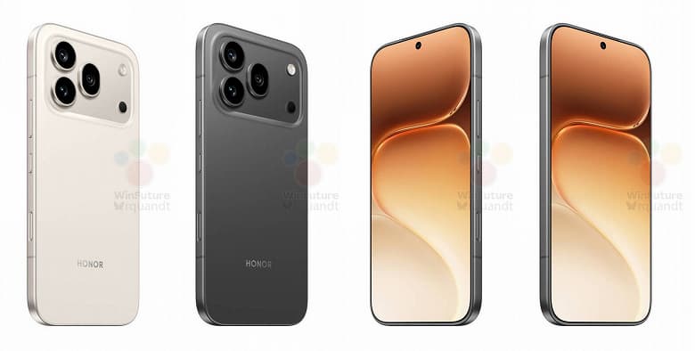 Honor 600 и Honor 600 Pro на качественных рендерах: дизайн в стиле iPhone 17 Pro Honor 600 и Honor 600 Pro на качественных рендерах: дизайн в стиле iPhone 17 Pro