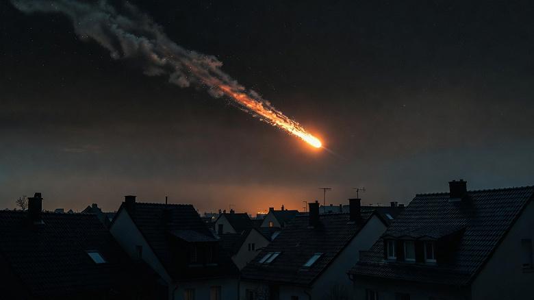 Огненный дождь в Германии: обломки метеорита повредили крыши жилых домов Огненный дождь в Германии: обломки метеорита повредили крыши жилых домов