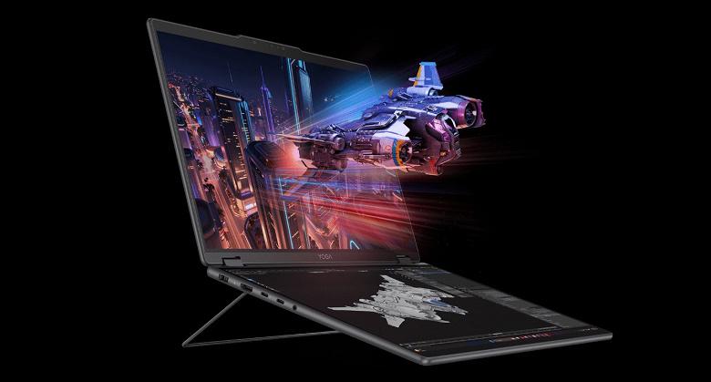 Lenovo Yoga Book Pro 3D получил два OLED-дисплея и поддержку 3D без очков