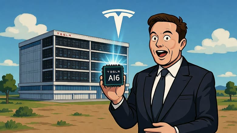 Вдвое мощнее предшественника: Маск планирует выпустить Tesla AI6 в декабре 2026 года Вдвое мощнее предшественника: Маск планирует выпустить Tesla AI6 в декабре 2026 года