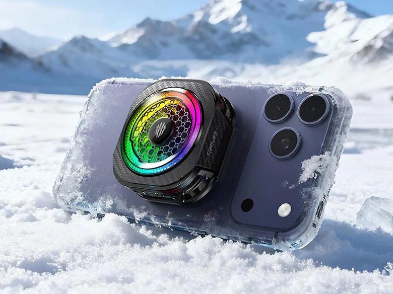 Представлен Red Magic Cooler 8 Pro — мощный термоэлектрический кулер для смартфонов со скоростью 6500 об/мин