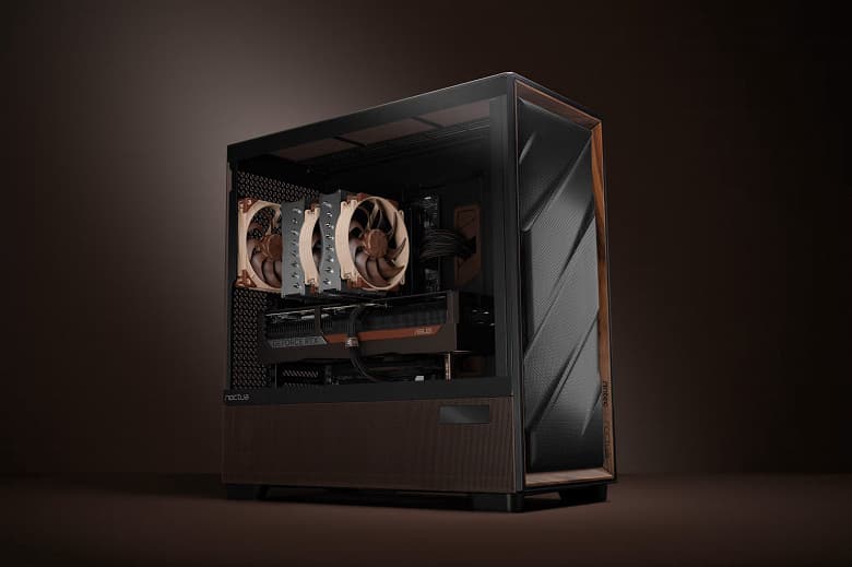 Antec Flux Pro Noctua Edition: огромный корпус для «коричневых» сборок за 0