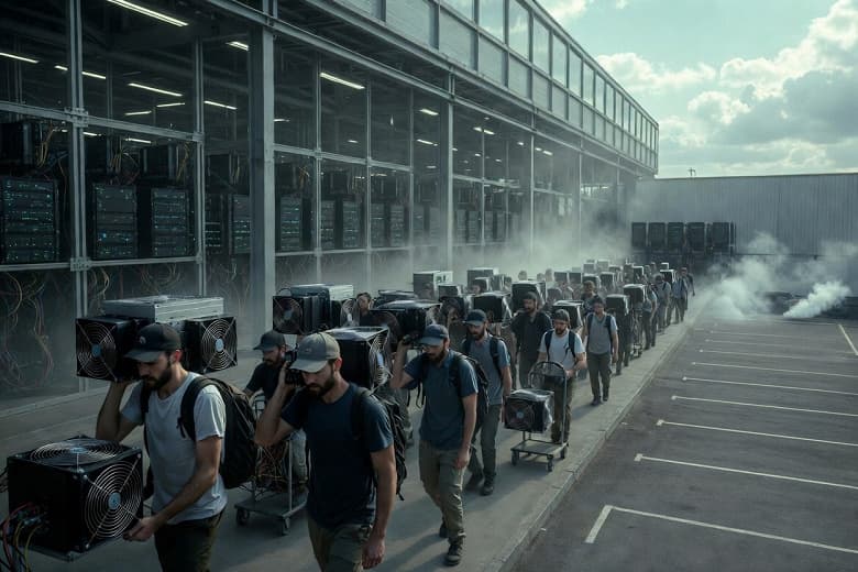 Конфликт на Ближнем Востоке спровоцировал первое квартальное снижение хешрейта биткоина с 2020 года Конфликт на Ближнем Востоке спровоцировал первое квартальное снижение хешрейта биткоина с 2020 года