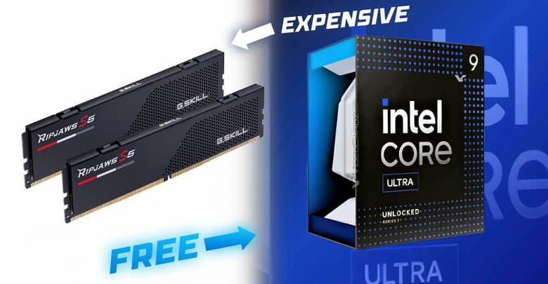 Процессор Intel в подарок при покупке 64 ГБ DDR5: необычная акция от Newegg Процессор Intel в подарок при покупке 64 ГБ DDR5: необычная акция от Newegg