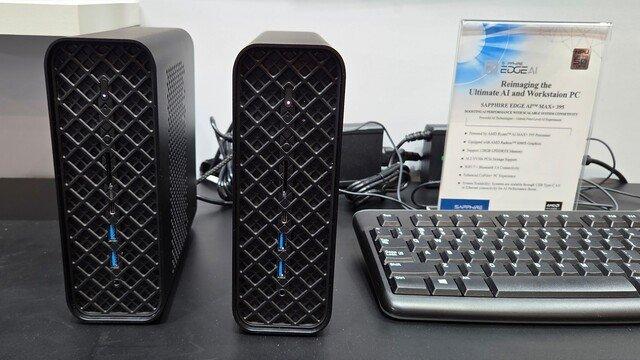 Sapphire объединила два мини-ПК на Ryzen AI Max для работы с LLM на 235 млрд параметров Sapphire объединила два мини-ПК на Ryzen AI Max для работы с LLM на 235 млрд параметров
