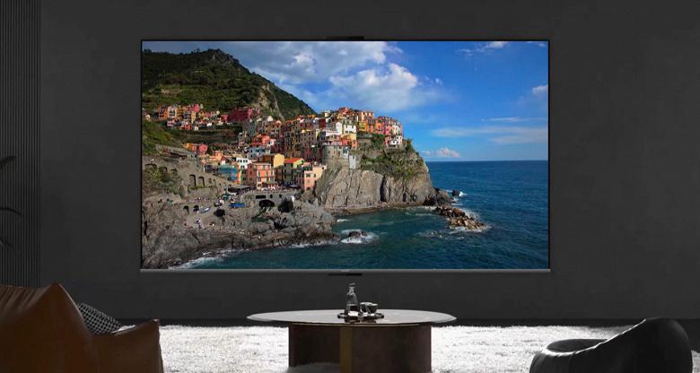 Huawei представила 98-дюймовые Super MiniLED-телевизоры Vision Smart Screen 6 с частотой 288 Гц и установкой вплотную к стене Huawei представила 98-дюймовые Super MiniLED-телевизоры Vision Smart Screen 6 с частотой 288 Гц и установкой вплотную к стене