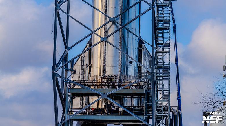 Starship нового поколения успешно прошел криогенные тесты. Новые детальные снимки