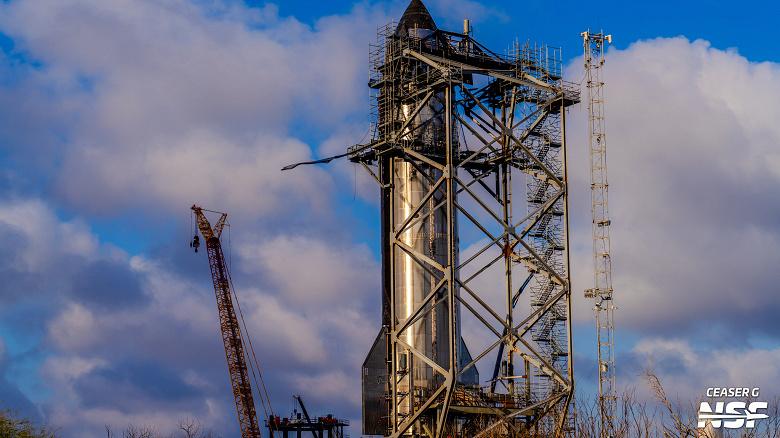 Обновленный Starship успешно прошел криогенные испытания: появились новые зрелищные фото