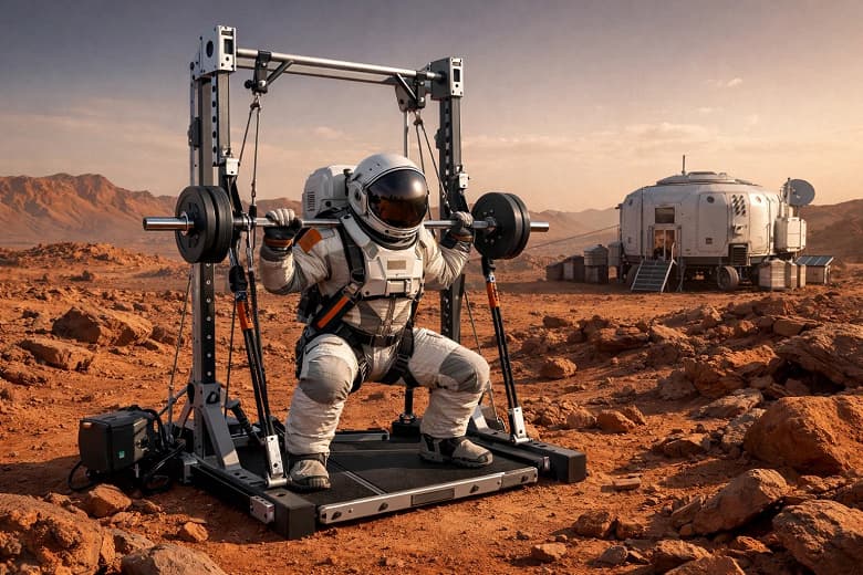 Низкое притяжение Марса не сможет уберечь мышцы астронавтов от атрофии Низкое притяжение Марса не сможет уберечь мышцы астронавтов от атрофии