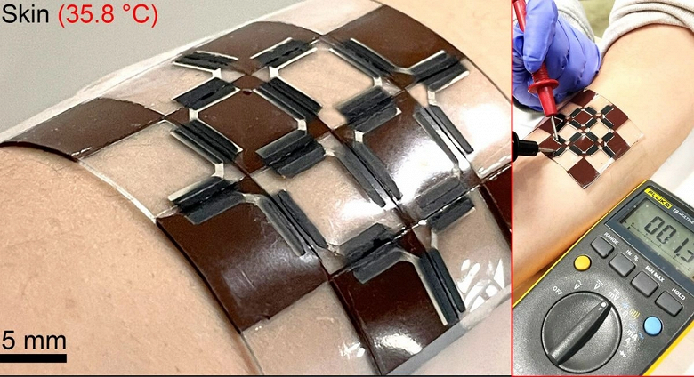 Энергия тела вместо батареек: представлена новая технология питания для носимых устройств Энергия тела вместо батареек: представлена новая технология питания для носимых устройств