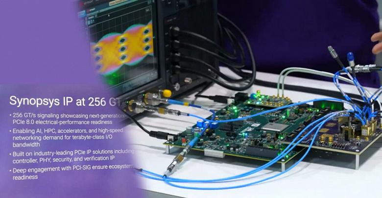 Synopsys демонстрирует возможности PCIe 8.0 на фоне массового освоения стандарта пятого поколения Synopsys демонстрирует возможности PCIe 8.0 на фоне массового освоения стандарта пятого поколения