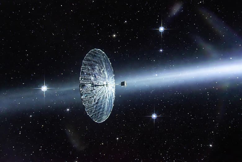 Создан фотонный парус для лазерного разгона космических аппаратов до 20% скорости света Создан фотонный парус для лазерного разгона космических аппаратов до 20% скорости света