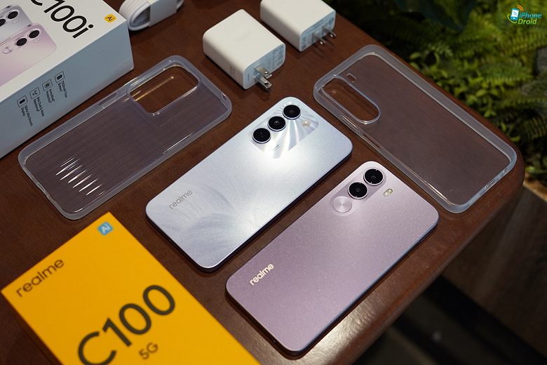 Раскрыты дизайн и комплектация смартфонов Realme C100 5G и C100i 4G до анонса