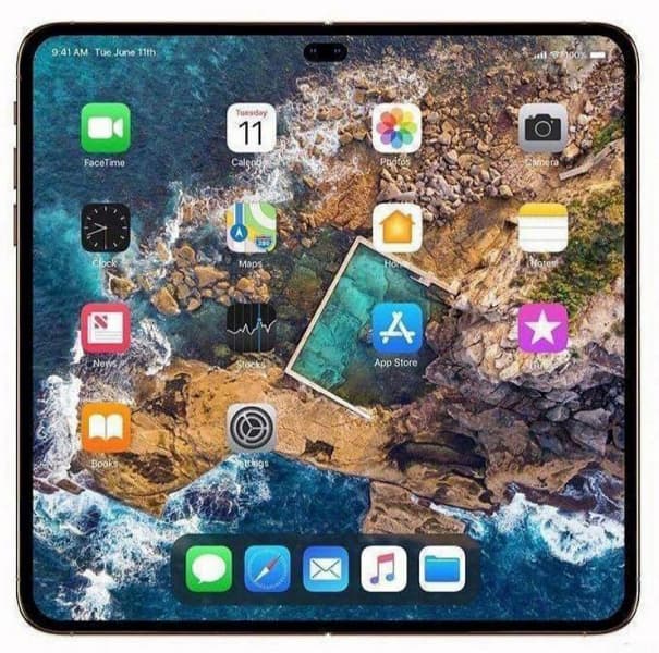 Как бы выглядел складной iPhone, если бы его выпустили сегодня?