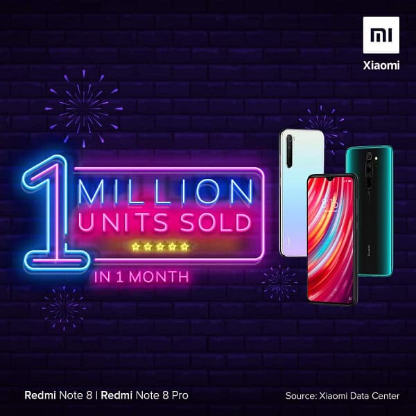 Redmi Note 8 и Redmi Note 8 Pro установили рекорд