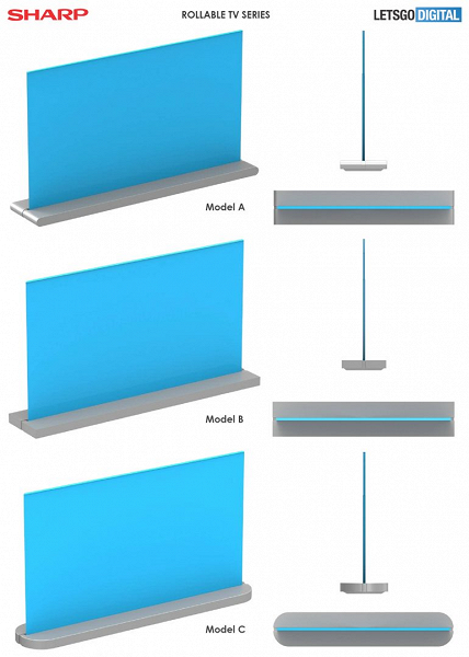 Складные телевизоры Sharp уже готовы Складные телевизоры Sharp уже готовы