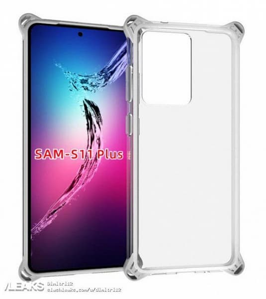 Уродливая камера Samsung Galaxy S11+ подтверждена производителем чехлов Уродливая камера Samsung Galaxy S11+ подтверждена производителем чехлов
