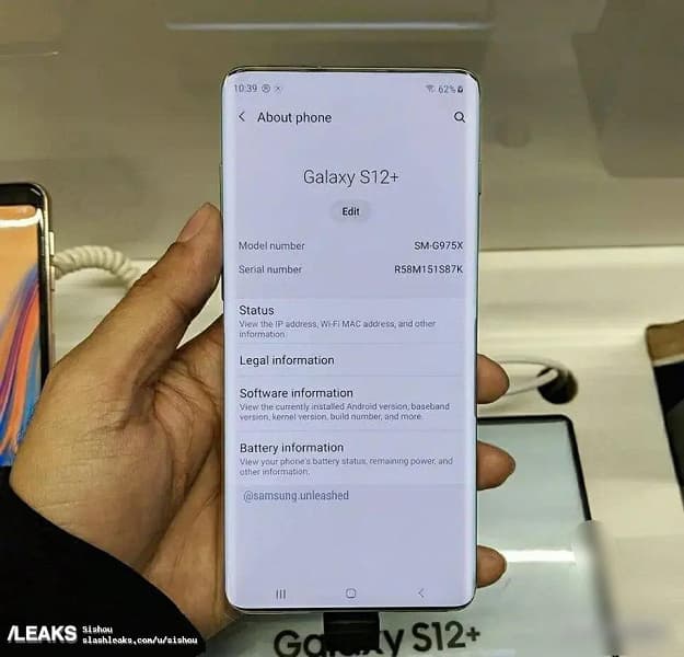 Безумный работающий Samsung Galaxy S12+, прямиком из 2021 года Безумный работающий Samsung Galaxy S12+, прямиком из 2021 года