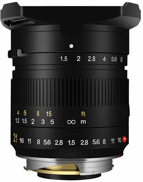 Начались продажи объективов TTArtisan 21mm F1.5 с креплением Leica M Начались продажи объективов TTArtisan 21mm F1.5 с креплением Leica M