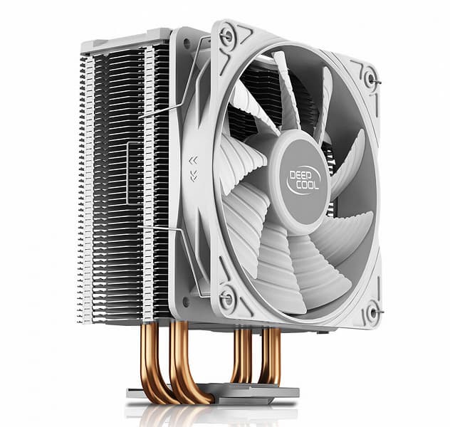 Бюджетную систему охлаждения Deepcool Gammaxx GTE V2 окрасили в белый цвет