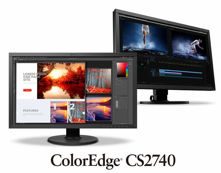В мониторе Eizo FlexScan CS2740 используется панель разрешением 4К В мониторе Eizo FlexScan CS2740 используется панель разрешением 4К