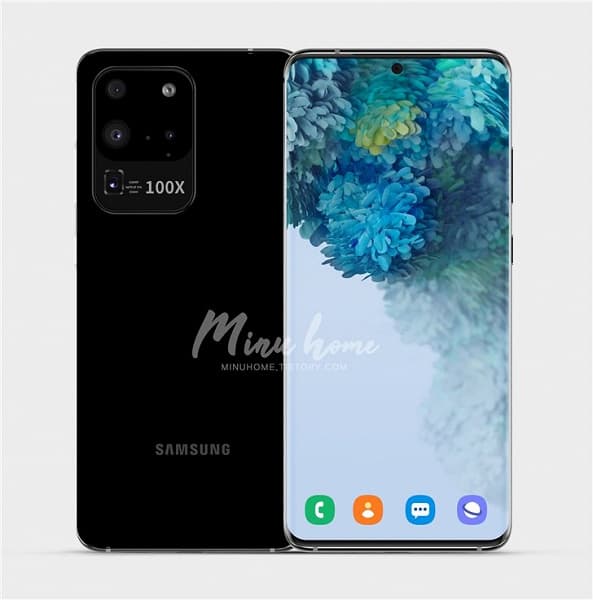 Новый топчик. Samsung Galaxy S20 Ultra позирует на новом рендере целиком Новый топчик. Samsung Galaxy S20 Ultra позирует на новом рендере целиком