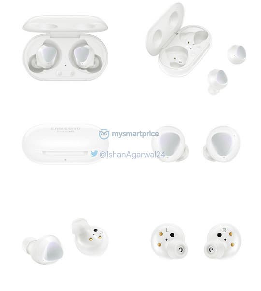 Дорогие наушники Samsung Galaxy Buds+ на качественных изображениях