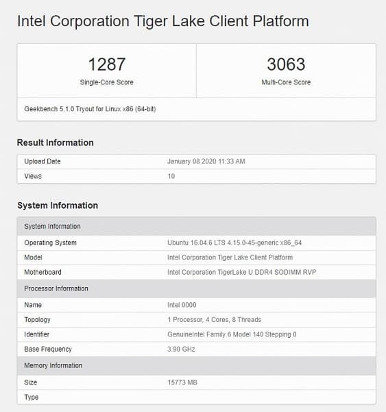 Четырехъядерный CPU Intel Tiger Lake сравнили с Core i7-1065G7. Насколько новинка быстрее? Четырехъядерный CPU Intel Tiger Lake сравнили с Core i7-1065G7. Насколько новинка быстрее?