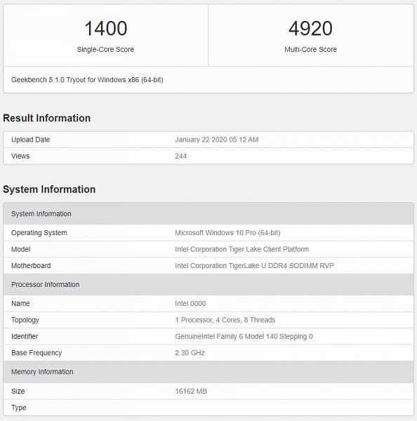 Новая надежда Intel. Процессор Tiger Lake играет мускулами в первых тестах Новая надежда Intel. Процессор Tiger Lake играет мускулами в первых тестах