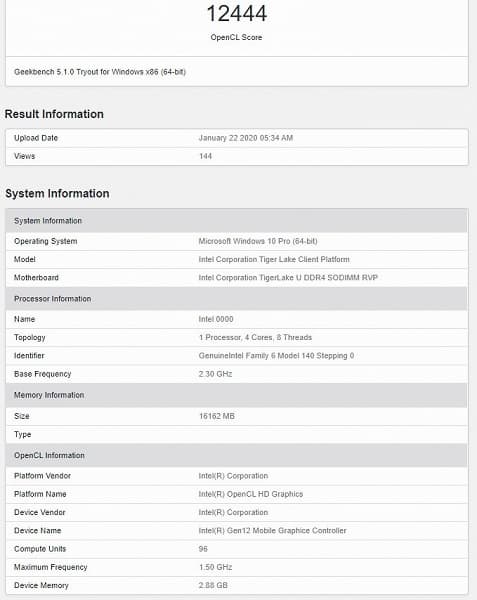 Новая надежда Intel. Процессор Tiger Lake играет мускулами в первых тестах