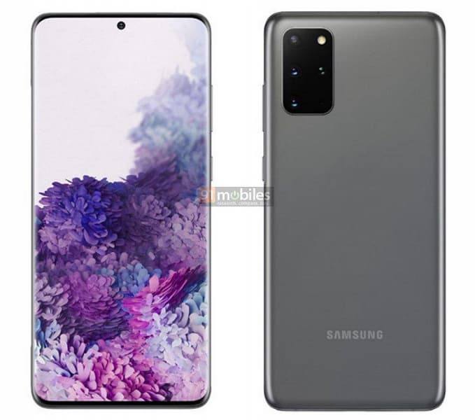 Эксклюзив. Официальные рендеры Samsung Galaxy S20, S20+ 5G и S20 Ultra 5G за три недели до анонса