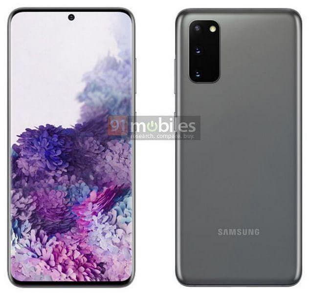 Эксклюзив. Официальные рендеры Samsung Galaxy S20, S20+ 5G и S20 Ultra 5G за три недели до анонса