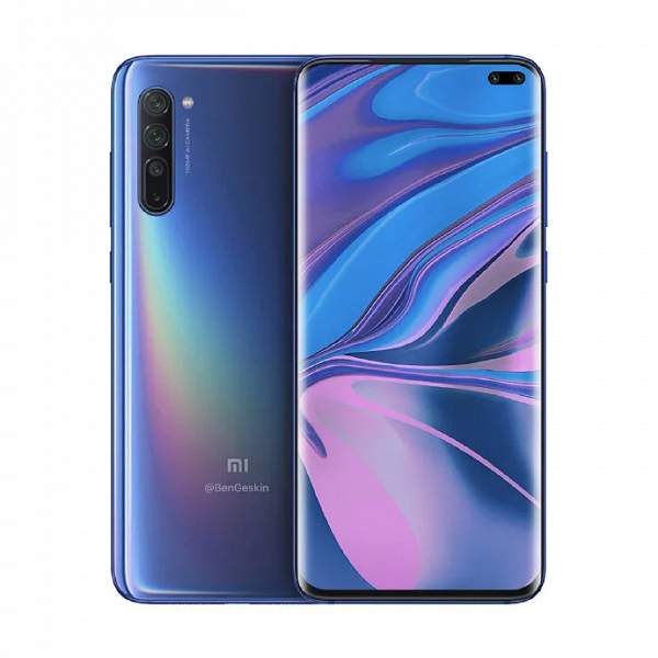 Официальный скриншот флагманского Xiaomi Mi 10 Официальный скриншот флагманского Xiaomi Mi 10