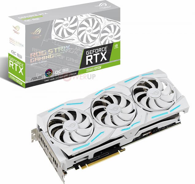 «Белый ходок» Asus для поклонников Nvidia. Компания выпустила видеокарту ROG Strix GeForce RTX 2080 Super White Edition