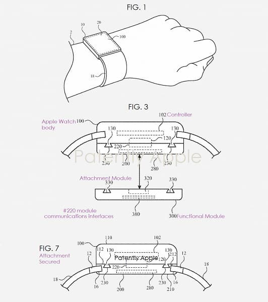 Часы Apple Watch могут стать модульными