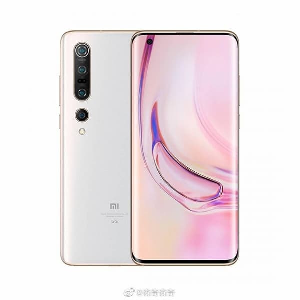 Xiaomi Mi 10 Pro впервые позирует в белом цвете Xiaomi Mi 10 Pro впервые позирует в белом цвете