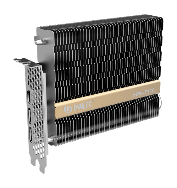 Нужна современная пассивная видеокарта GeForce? Новинка Palit GeForce GTX 1650 KalmX может вас заинтересовать