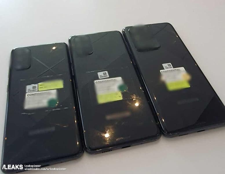 Вся линейка Samsung Galaxy S20 впервые позирует на камеру Вся линейка Samsung Galaxy S20 впервые позирует на камеру