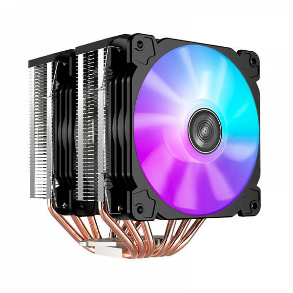 Конструкция процессорной системы охлаждения Jonsbo CR-2100 включает два блока пластин и два вентилятора Конструкция процессорной системы охлаждения Jonsbo CR-2100 включает два блока пластин и два вентилятора